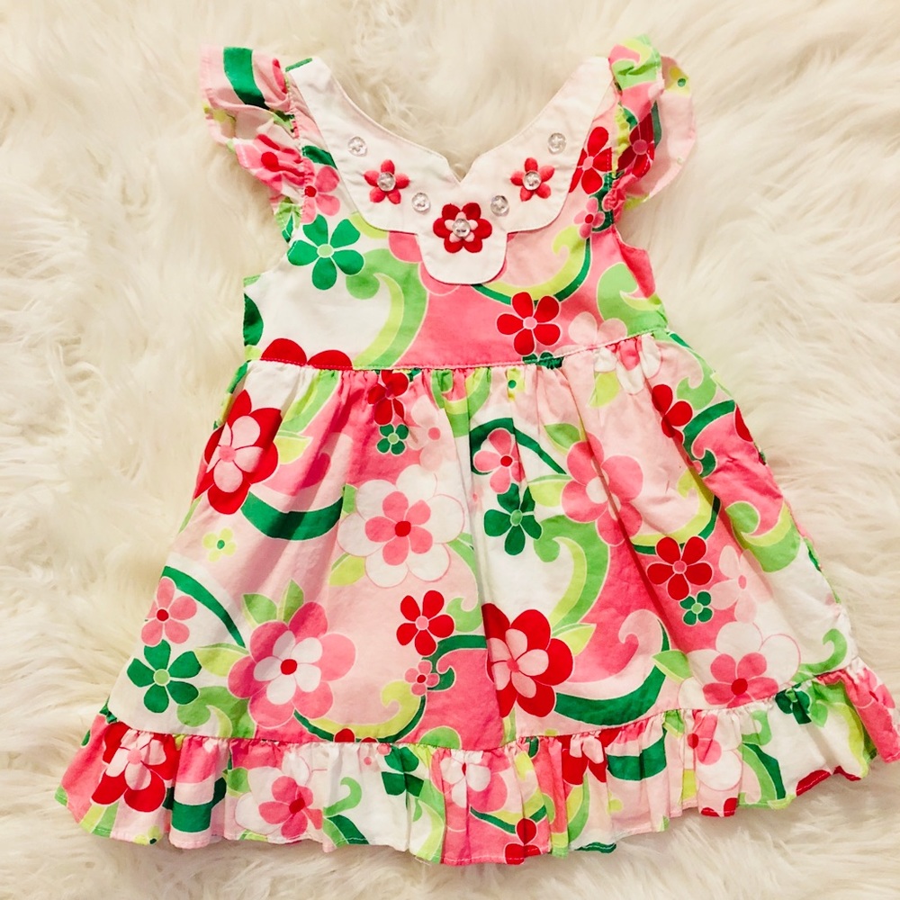 Bright Floral Dress 🎀